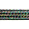 thumbnail image 1 of 4mm Rainbow Hematite Matte Cube Beads For Jewelry Making, 1 of 1