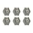thumbnail image 1 of 4mm Simplex Wire Rope / Cable Clamp Grips 6 PACK Zinc Plated, 1 of 1
