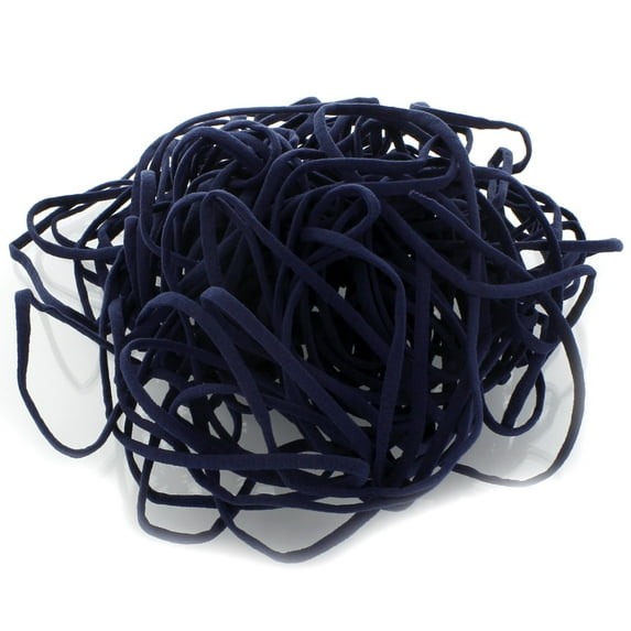 4mm Spandex Skinny Elastic Cord Navy 25 Yard