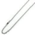 thumbnail image 1 of 4mm Stainless Steel Chain Necklaces Cable Link Chain ( Available Length 20",24",30"), 1 of 3