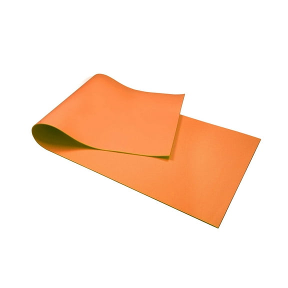 4mm Thick EVA Yoga Mat with Non-Slip Texture, Lightweight and Portable 58x10cm Size for Home Workouts, Exercise, and Fitness Routines