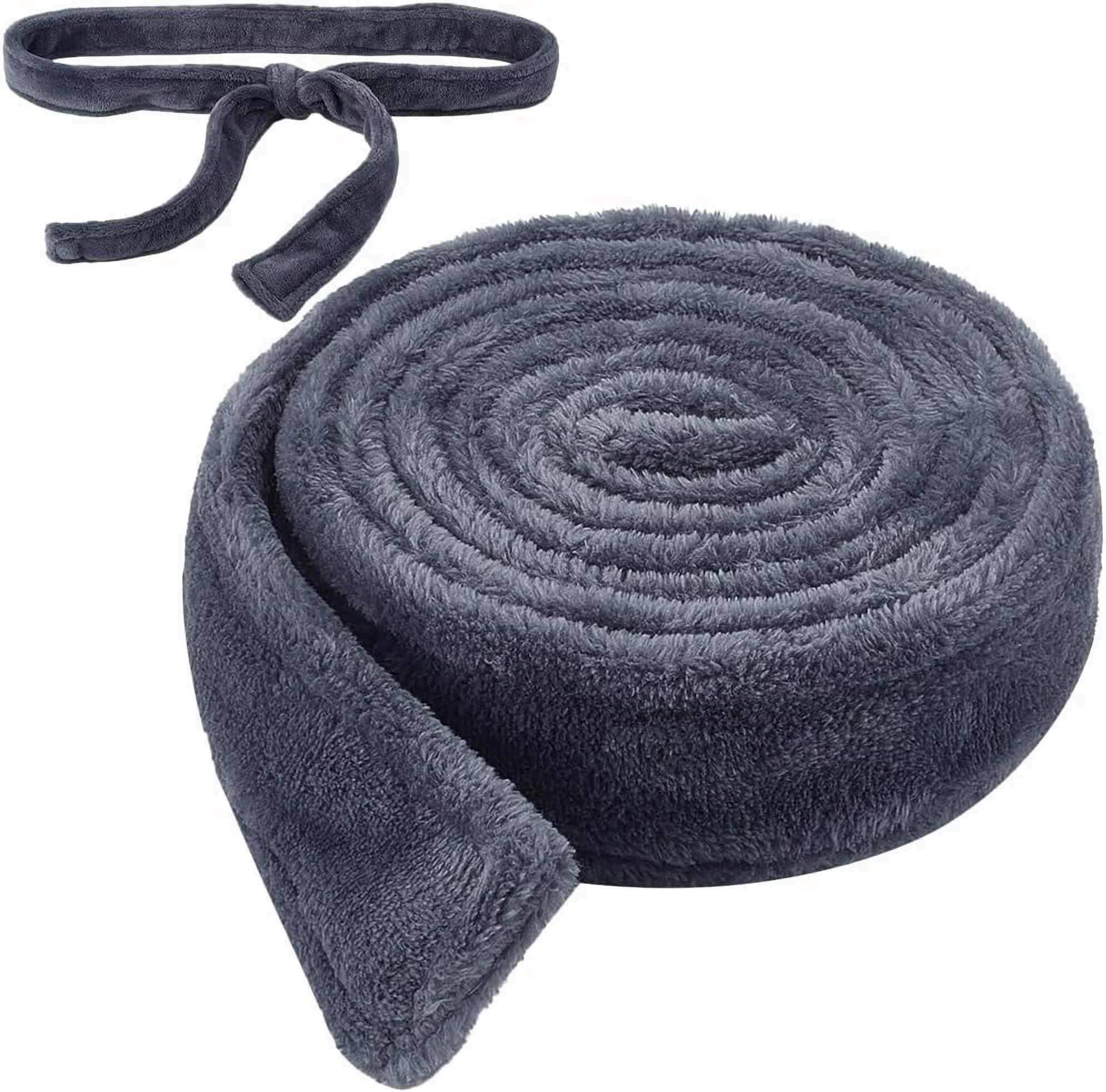 4mm Thicken Bathrobe Belt Bath Robe Replacement 67 x 2 Inch Gray Unisex ...