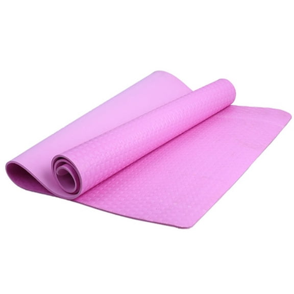 4mm Thickness Yoga Mat Non-slip Exercise Pad for Health Fitn
