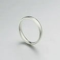 thumbnail image 1 of 4mm Titanium Steel Men Women Bands Silver/Gold/Rose Gold/Black/Blue Couple Rings, 1 of 8