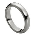 thumbnail image 1 of 4mm Tungsten Carbide Classic high polish Domed Design Wedding Band Ring For Men or Ladies, 1 of 3