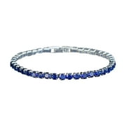 YSEINBH 4mm Zirconia Tennis Bracelet Iced Out Chain Bracelets For Women Men