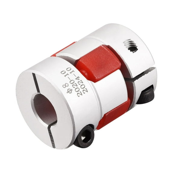 4mm to 8mm Bore L26xD20 Flexible Spider Coupler Shaft Joint for Servo Motor