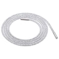 thumbnail image 1 of 4mm x 120cm Rhinestone Tube Rope Bling Crystal String for DIY Sweaters White Mesh Colorful Diamonds, 1 of 6