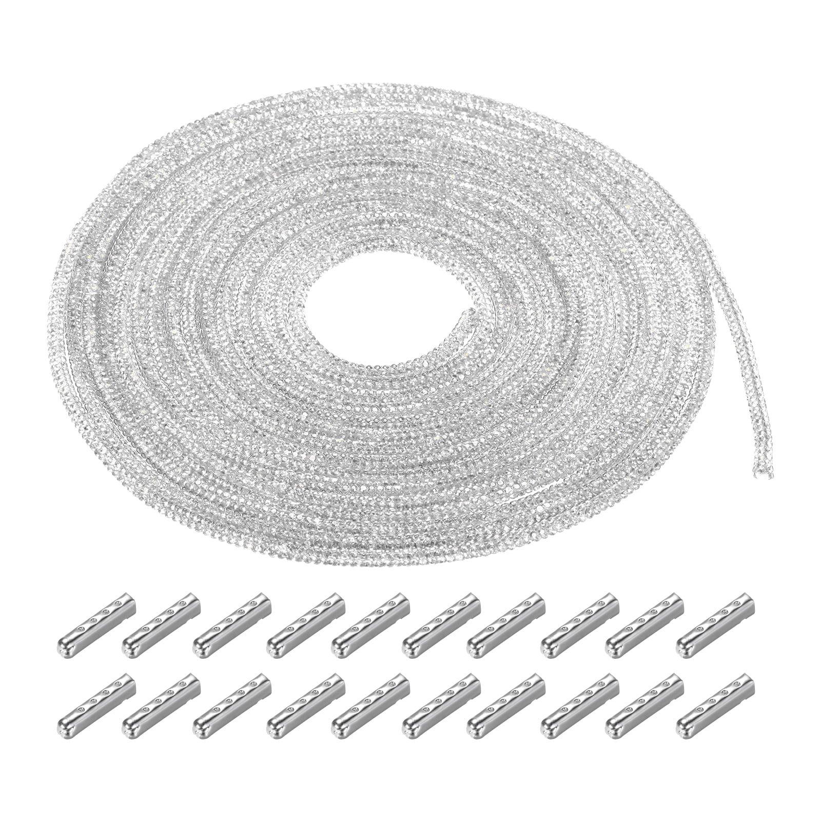 4mm x 5m Rhinestone Rope Crystal Rope for DIY Sweatpants Decoration ...