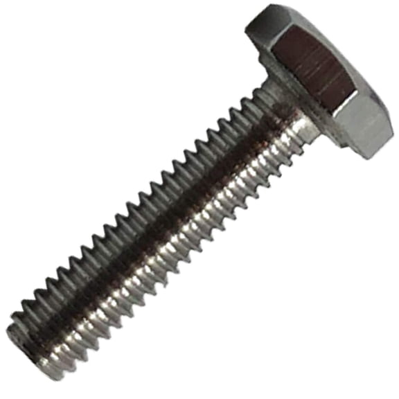 4mm x 8mm - 1.25 Pitch - 304 Stainless Steel Bolt - A2-70, Full Thread, Bright Finish, Machine Thread-Metric Bolt 10