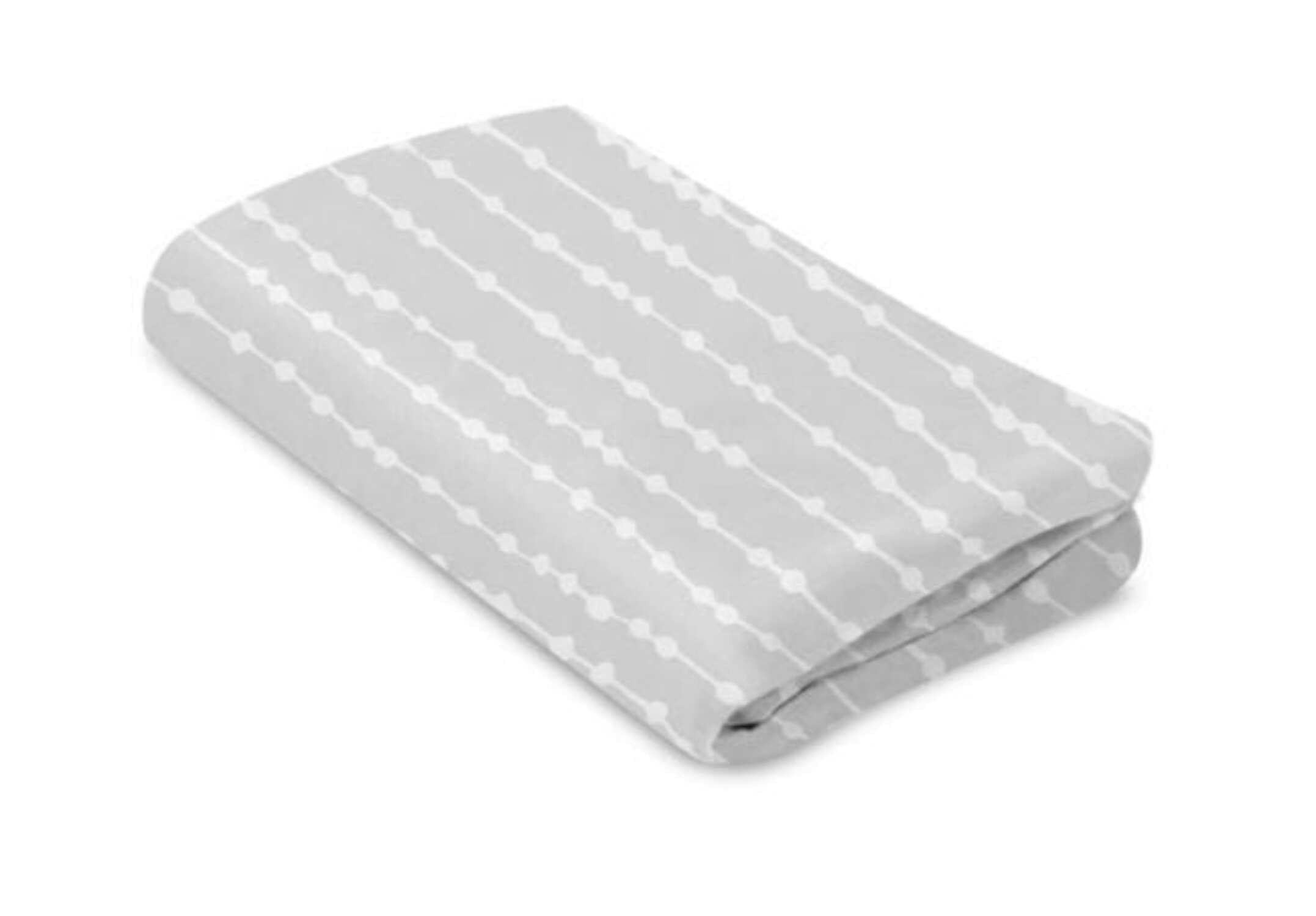 Gray Beads Waterproof Polyester Playard Sheet