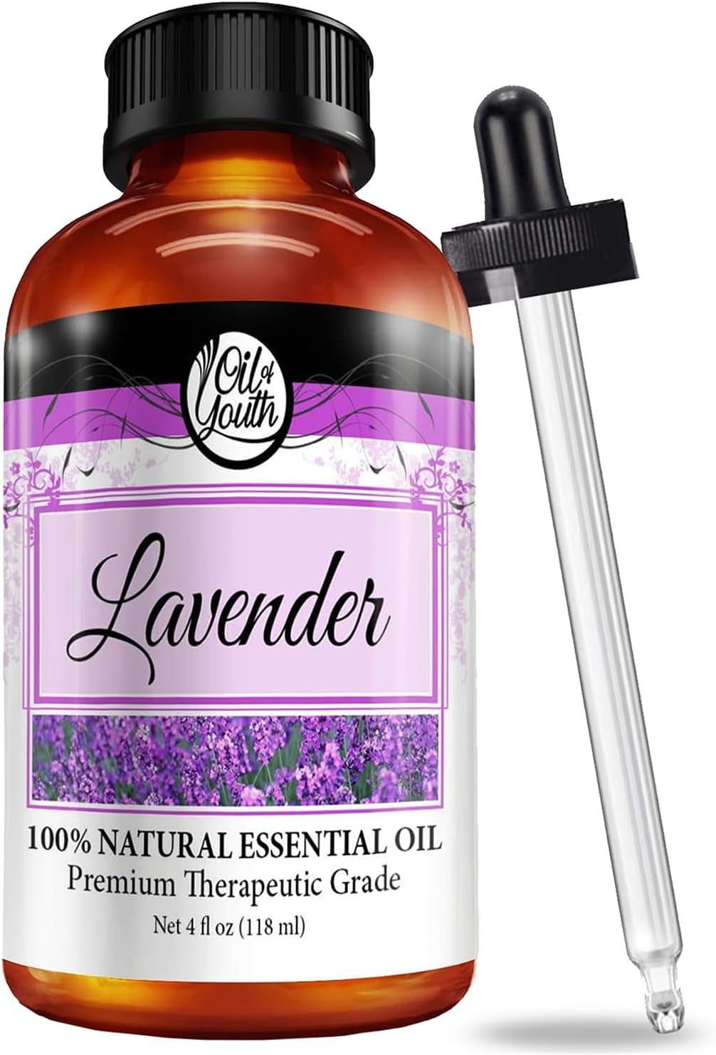 4oz Bulk Lavender Essential Oil by Oil of Youth Therapeutic