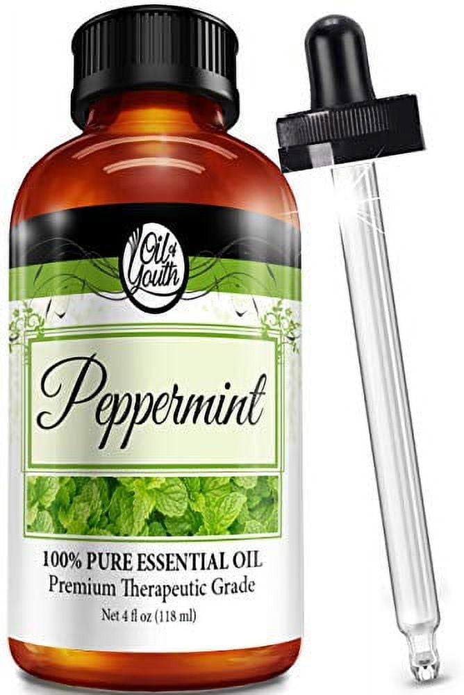 4oz Bulk Peppermint Essential Oil Therapeutic Grade Pure & Natural