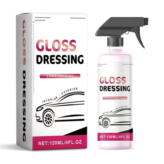4oz Car Paint Polishing & Gloss Spray - Scratch Repair & Shine Dressing for Car Care & Polishing