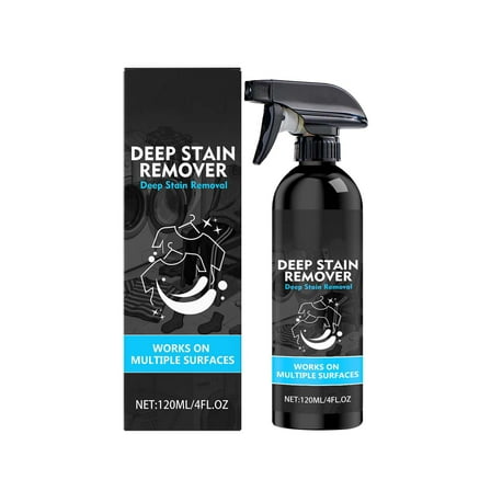 4oz Clothing Stain Remover, Spot Cleaner, Rescue Mess Removal for Food, Oil Stains, Great for Travel