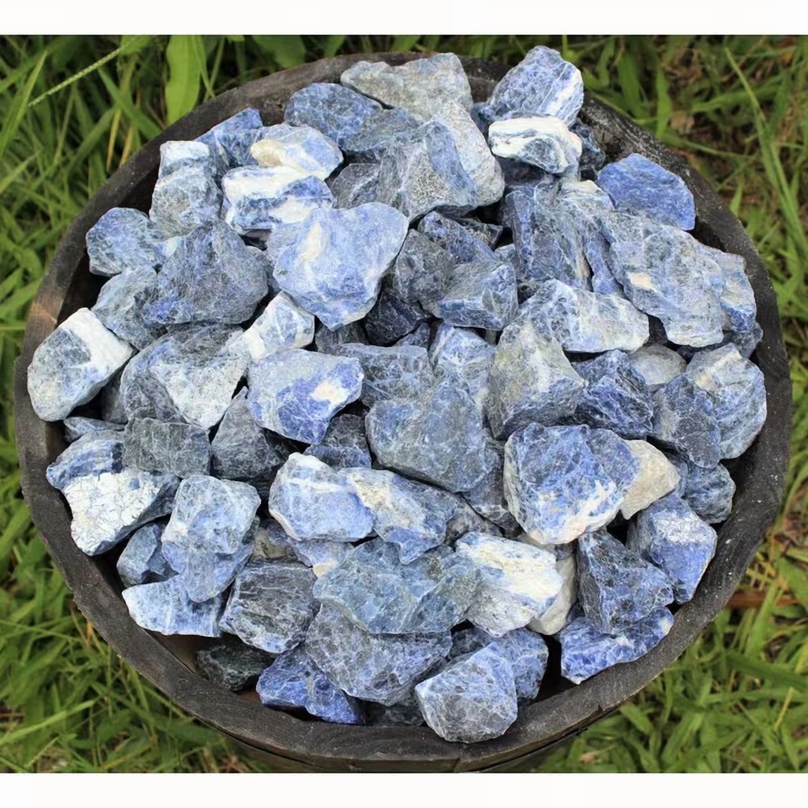 4oz Coarse Sodalite Crystal