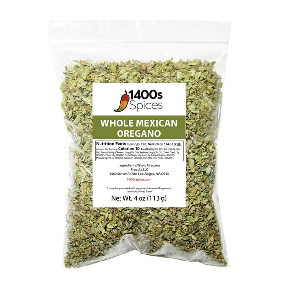 4oz Dried Mexican Oregano by 1400s Spices
