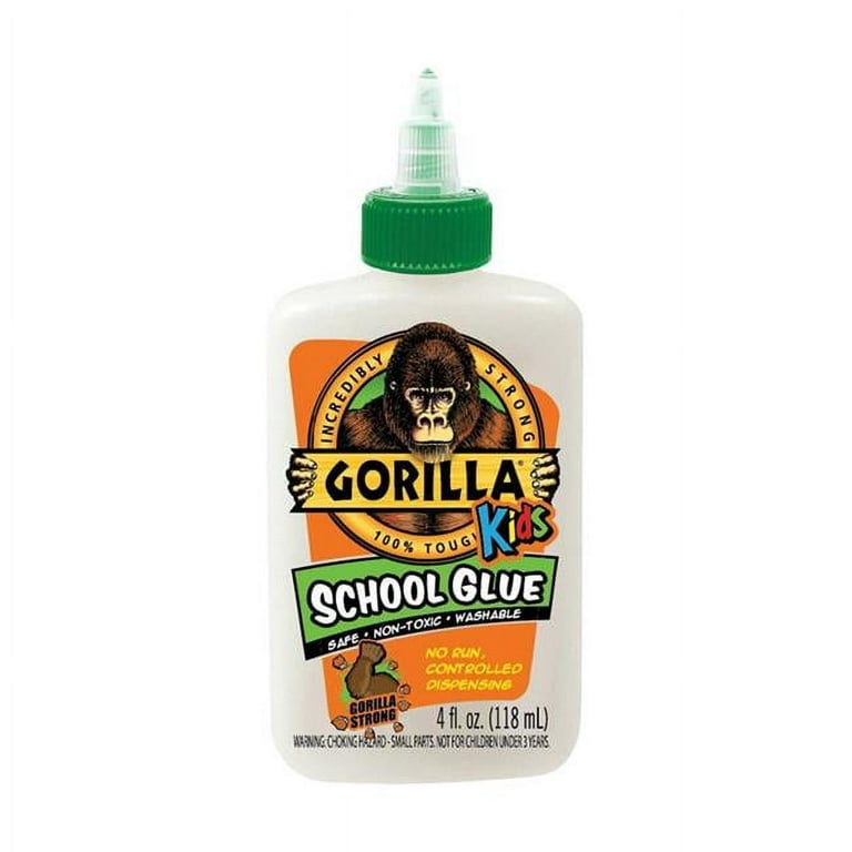 Gorilla School Glue, Kids - 4 fl oz