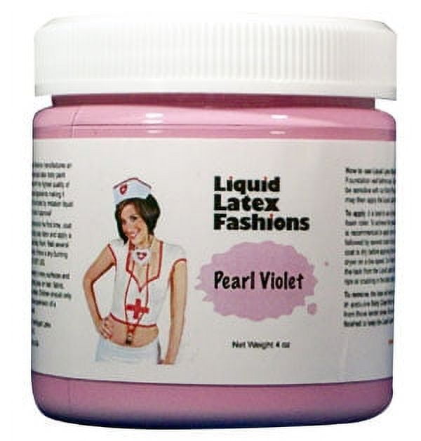 4oz Pearl Violet Liquid Latex *Ammonia Free* Body Paint