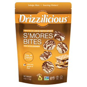 Drizzilicious S'mores Mini Rice Cake Bites, 4 oz