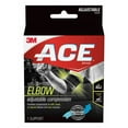 thumbnail image 1 of (4pack) ACE Brand Compression Elbow Support, Adjustable, Black/Gray, 1 Support, 1 of 1