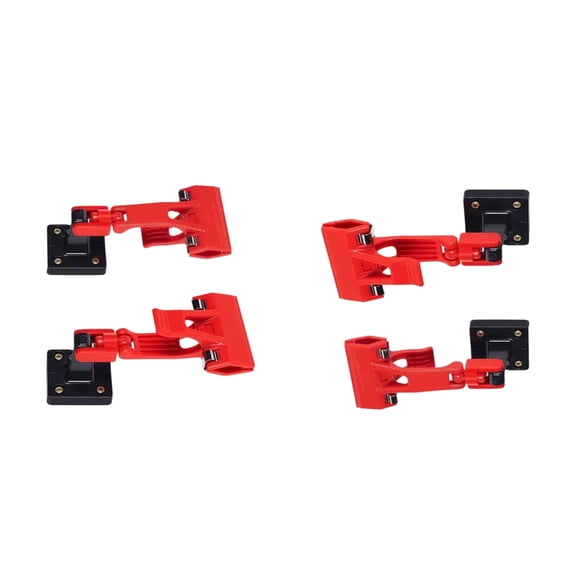 4pack Car Cleaning Floor Mat Clips Car Accessories Carpet Wash Clamps