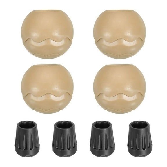 4pack Moon Chair Leg Protectors Waterproofed Folded Utility Stool Covers Outdoor Chair Accessories