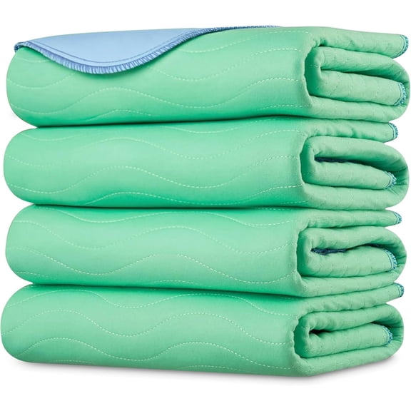 1pack Washable Pet Urine Pad, Reusable Diaper Care Pad, Turn-Over Mat, Waterproof and Pee-Proof Dog Mat 36inch*34inch