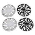 thumbnail image 1 of 4pack Wheel Cover Hubcaps Hub Caps Replacement Steering Wheel Rim Protector Kit Exterior Accessories, 1 of 8