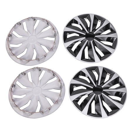4pack Wheel Cover Hubcaps Hub Caps Replacement Steering Wheel Rim Protector Kit Exterior Accessories