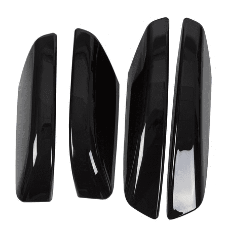 4packs Roof Rack Cover Rail End Shell Cap For Toyota Prado 2003-2009 2.7L 4.0L Black Roof Rack Rail End Cover Shell 4PCS For Toyota Prado FJ120 2.7 4.0 2003-09 Roof Rails End Rack Cover