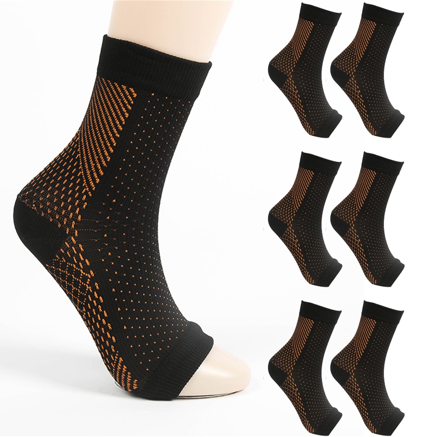 4Pair Soothe Compression Socks Neuropathy Socks Relief Socks for