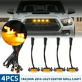 thumbnail image 1 of 4pc 12V Smoked Lens Amber White Front Grille Lighting Kit For 2014-2019 Toyota 4Runner TRD Pro Grille, 1 of 6