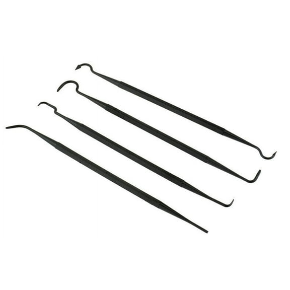 4pc 7" Double Ended Gun Rifle Pistol Cleaning Nylon Pick Set Crafts Auto Tool