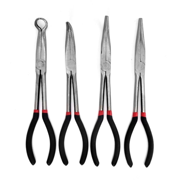 4pc Automotive Spark Plugs Removal Pliers For Tight Space Component Repair