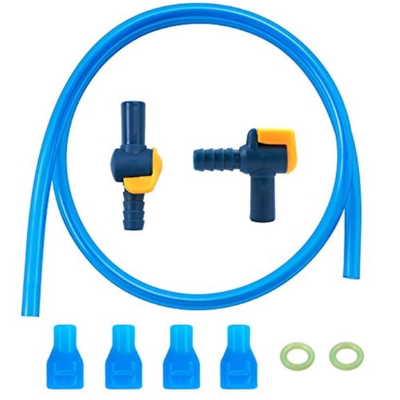 4pc Bite Valve Nozzle with Straight&Angled Hose Connector for Hydration Bladder