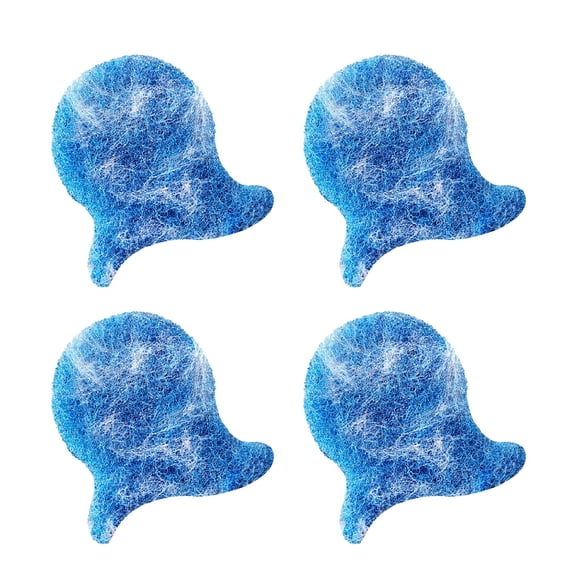 4pc Blue Washing Machine Lint Lint Washing Machine Decontamination Washing Machine Lint Remover Pet Hair Remover For Laundry Chandelier Dry Spray Car Shampoo Interior compatible with Machine Concrete