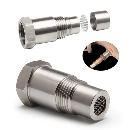 4pc Car Oxygen 02 Sensor Adapter CEL Fix Check Engine Light Eliminator Connector Extension Filter