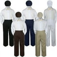 thumbnail image 1 of 4pc Champagne Bow Tie Party Suit Pants Set Formal Baby Boy Toddler Kid S-7, 1 of 1
