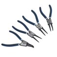 thumbnail image 1 of 4pc Circlip Plier Set 7" Internal / External / Bent and Straight TE039, 1 of 6