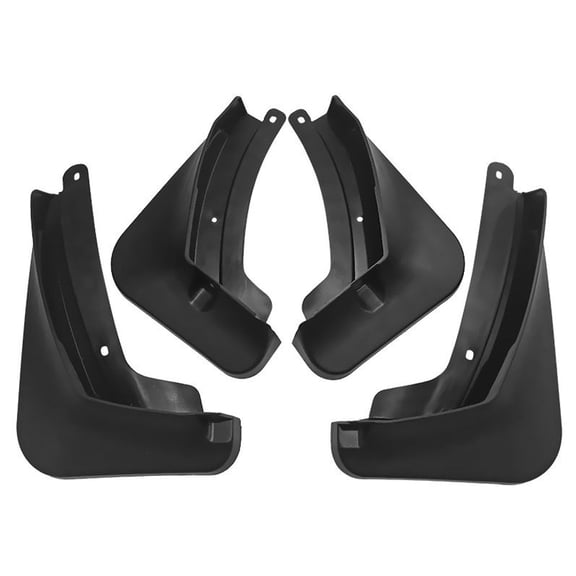 4pc Custom MudFlap For Buick Encore GX 2019-2021, No Drilling Splash Guards MudGuards, Front Rear Wheel Tire Protector Fender Exterior Accessories-black