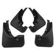 4pc Custom MudFlap For Toyota RAV4 2.4L 2006-2012, No Drilling Splash Guards MudGuards, Front Rear Wheel Tire Protector Fender Exterior Accessories-black