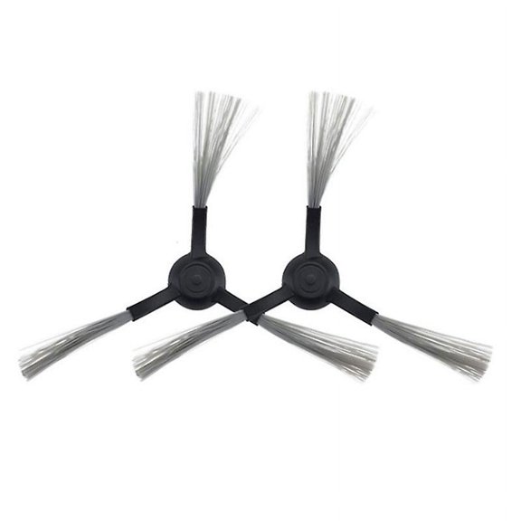 4pc For Xiaomi Mi Roborock 1c Side Brush Spare Parts Black Side Brush