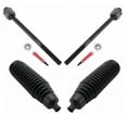 thumbnail image 1 of 4pc Front Inner Tie Rod & Bellow Kit LH Driver & RH Passenger for Jeep Liberty PSA32075, 1 of 4