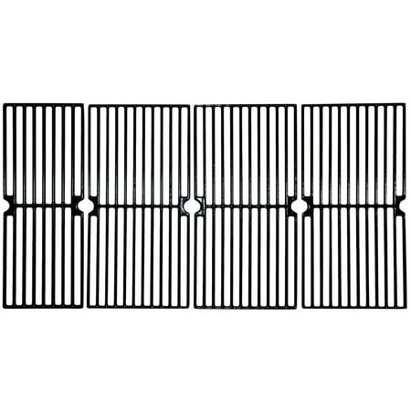 4pc Gloss Cast Iron Cooking Grid for Master Forge and Brinkmann Gas Grills 33"