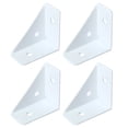 4pc Heavy Iron Angle Corner Brackets Protector Right Angle Corner Stand ...