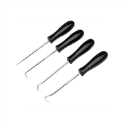 Performance Tool 1103 4-Piece Hook & Pick Set - Mark Metal or Plastic, Separate Wiring, Remove Fuses, Pick Up Small Parts and Washers
