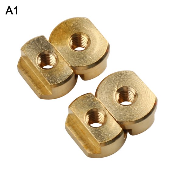 4pc Metal Hydrofoil Mounting Screw Nut for Surfboard For M6 For M8 Accessories, Fixing Solution (A1 (without screws))