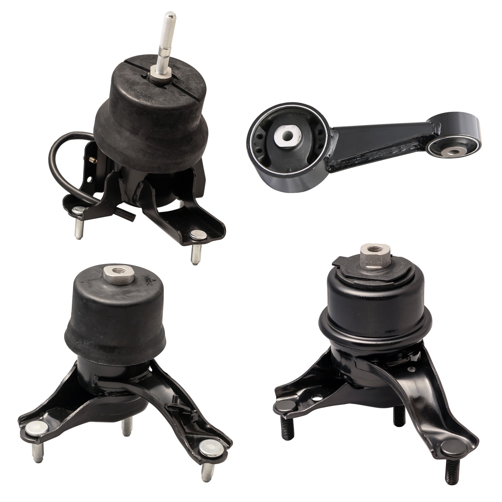 4pc Motor Mount Set Compatible with Toyota 2008-2012 Avalon, 2007-2017 Camry with 3.5L V6 Engine Automatic Transmission - Engine Mount Kit
