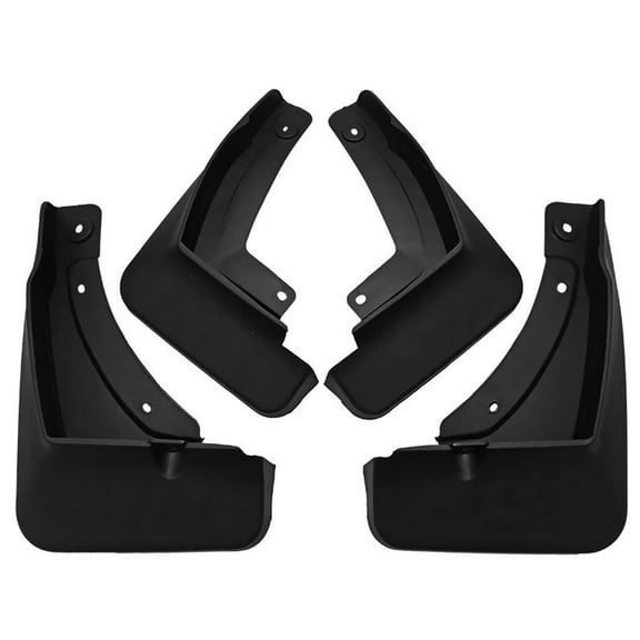 4pc Mud Flaps For Ford Escape 2020, Custom Mud Guards Splash For Front Rear, No Drilling Fender Tire Protector-black